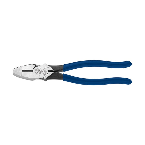 9 3/8 in Linemans Plier High Leverage, Steel