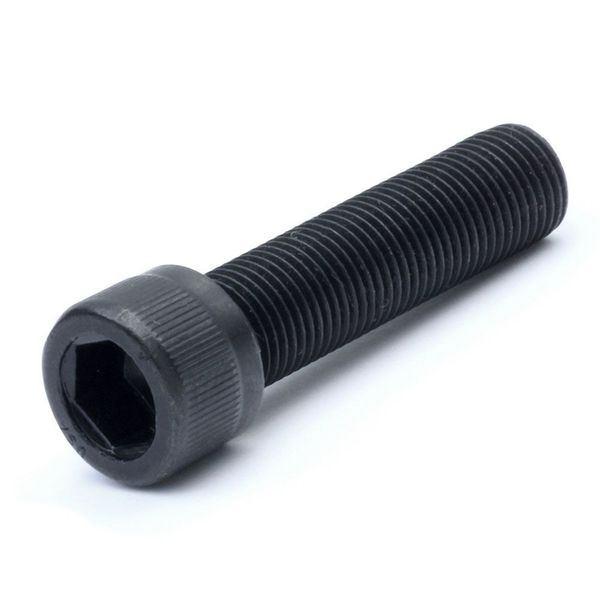 #6-32 Socket Head Cap Screw, Black Oxide Alloy Steel, 1-1/4 in Length, 5 PK