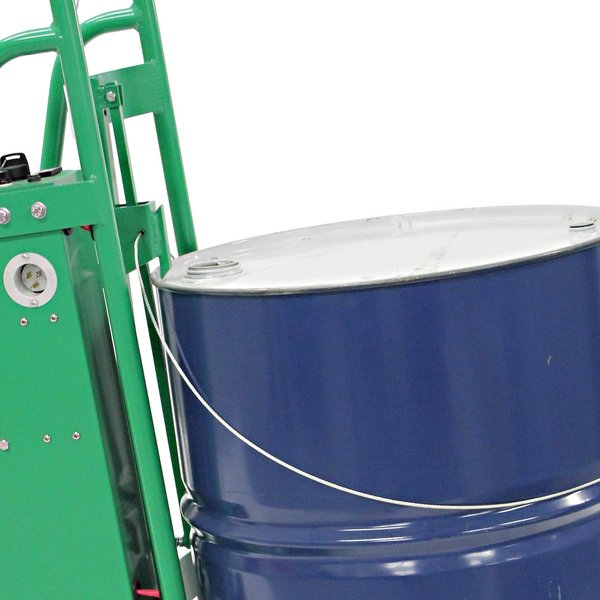 Powered Hand Truck, 800 lb, w/Pneumatic Wh