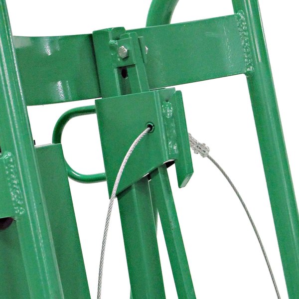 Powered Hand Truck, 800 lb, w/Pneumatic Wh