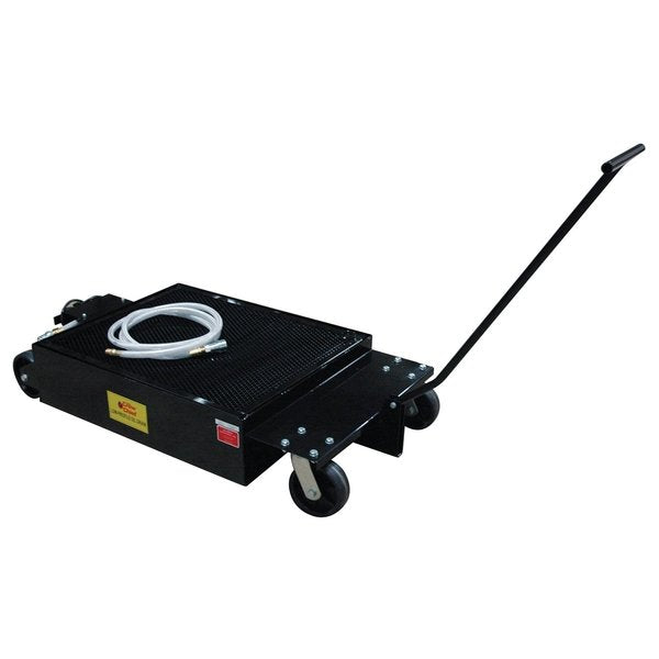 Low Profile Oil Drain, w/Elec Pump, 25gal.