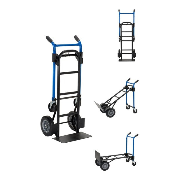 Convertible Hand Truck, 4in1 Qck Chng, 10