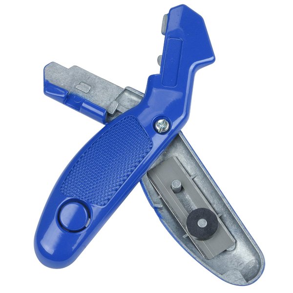 Carpet Knife, Push Button, Carded