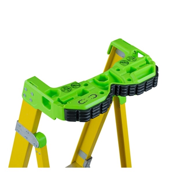 11 ft 0.25 ft Fiberglass Platform Stepladder