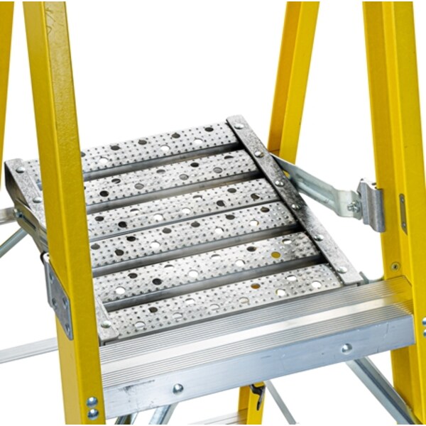 11 ft 0.25 ft Fiberglass Platform Stepladder