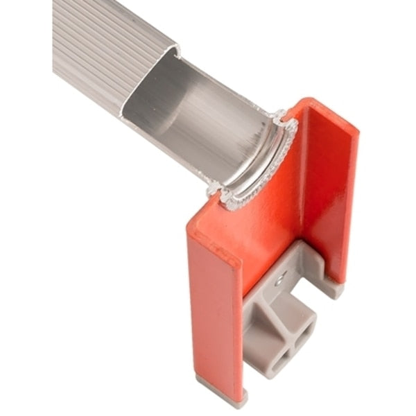 Straight Ladder, Fiberglass, Orange Finish