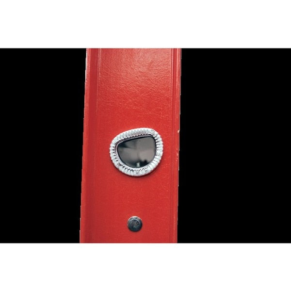 Straight Ladder, Fiberglass, Orange Finish