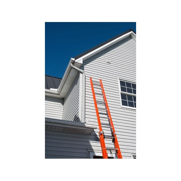 Fiberglass Extension Ladder, 300 lb Load Capacity