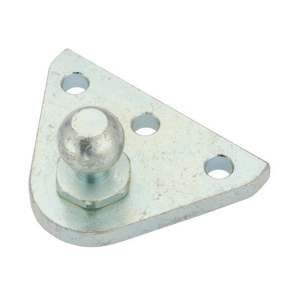 Ball Bracket, 16mm, 1/4 Thk Stl Zinc USA