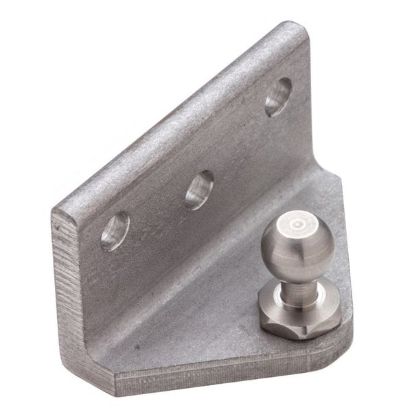 Invert Bracket, 13mm, 90 Deg 1/4Thk Stl Zn