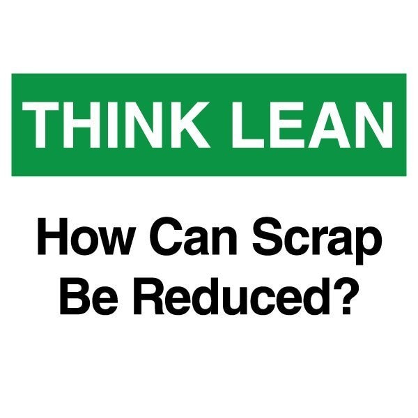 Lean Sign, PVC 10