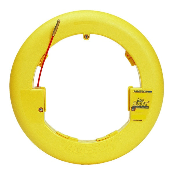 Wee Buddy Fish Tape with 100 Feet of 1/8-inch Fiberglass Rod