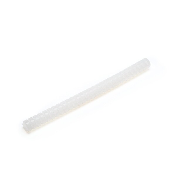 Hot Melt Adhesive, Clear, 5/8 in Diameter, 8 in Length, 50 sec Begins to Harden