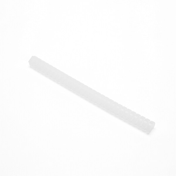 Hot Melt Adhesive, Clear, 5/8 in Diameter, 8 in Length, 50 sec Begins to Harden