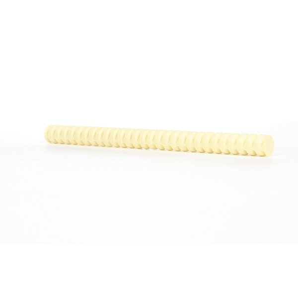 Hot Melt Adhesive, Yellow, 5/8 in Diameter, 8 in Length, 30 sec Begins to Harden