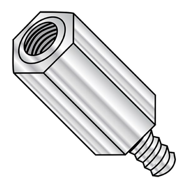 Hex Standoff, #10-32 Thrd Sz, Aluminum 3/8
