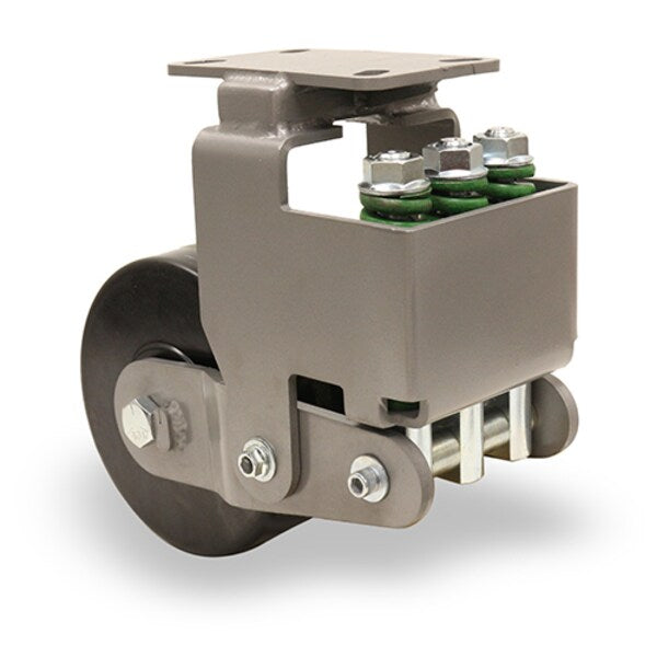 Caster, Rigid, Aezffm, 12 x 3, Plastex