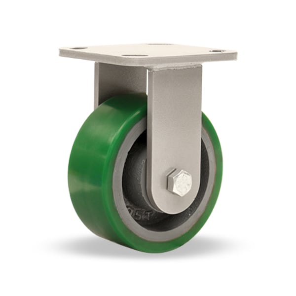 Rigid Caster, Wh 5X2 Duralast