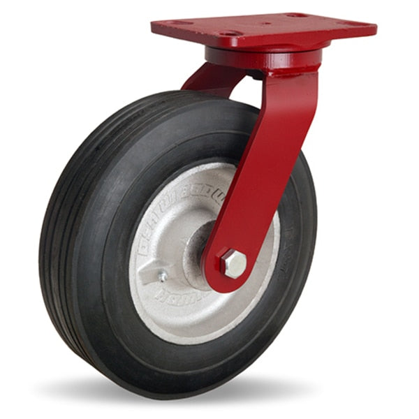 Dual Wheel Cush-N-Tuf Swivel Caster, 10