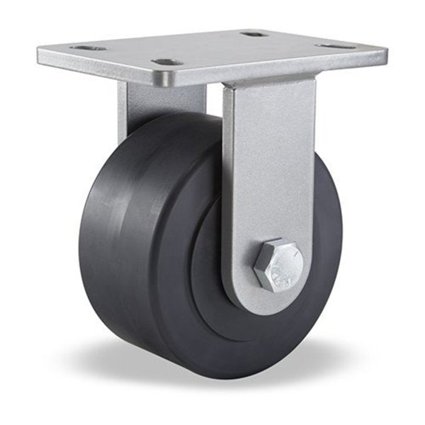 Plte Caster, Rgd, Nylon, 6