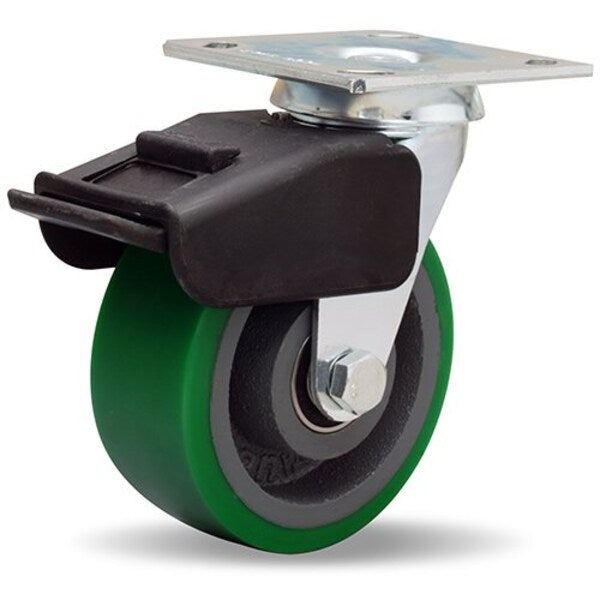 Combination Brake Swivel Caster, 5