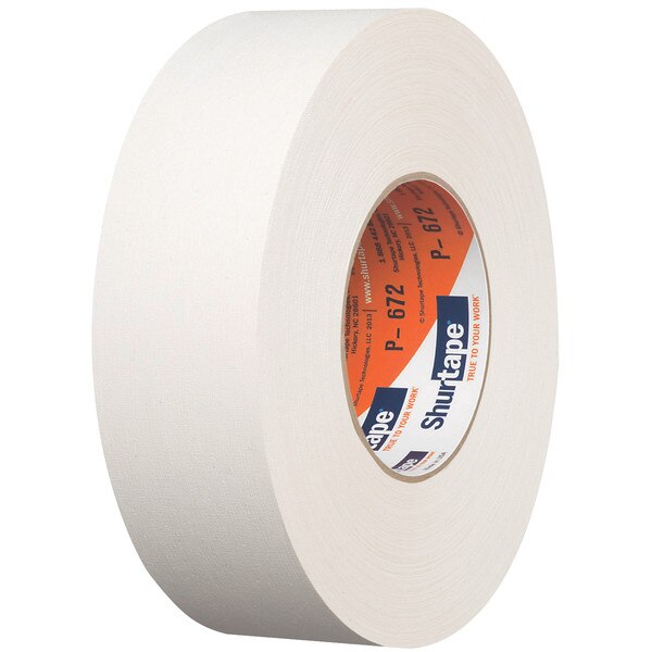 Cloth Tape, White, 72mmx55m, PK24