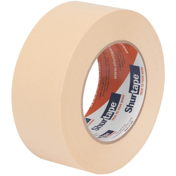 Masking Tape, 48mm W x 55m L, Natural, PK24