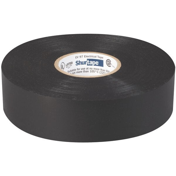 Electrical Tape, Black, 3/4