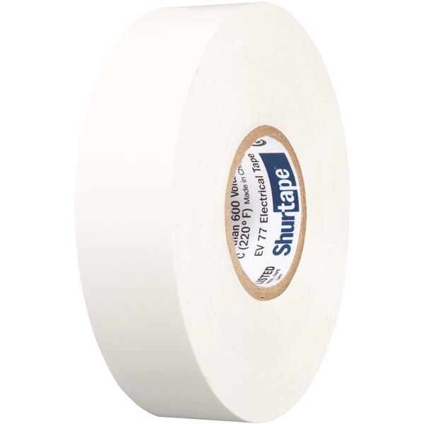 Electrical Tape, White, 3/4