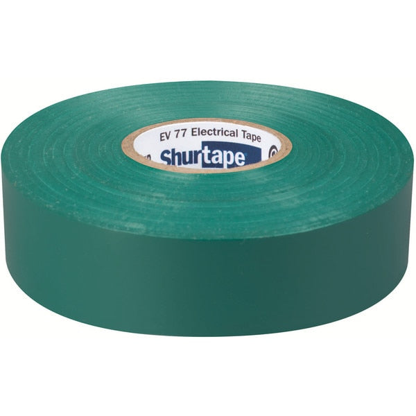 Electrical Tape, Green, 3/4