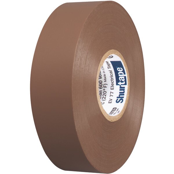 Electrical Tape, Brown, 3/4