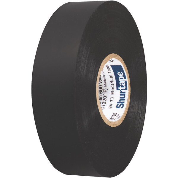 Electrical Tape, Black, 3/4