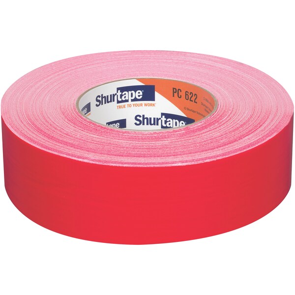Duct Tape, 55m L, 1-54/67 in. D, Red