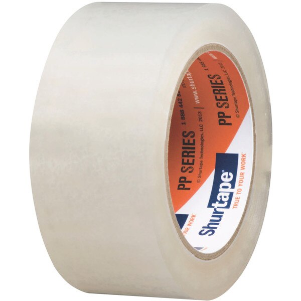Carton Sealing Tape, 48mm W, 1.8 mil, PK36