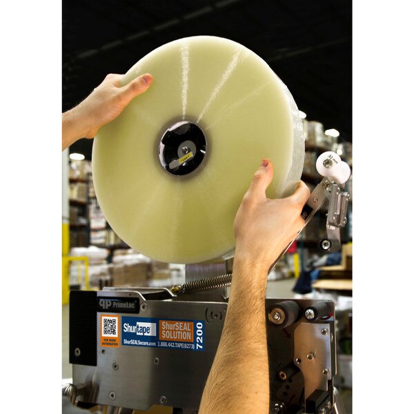 Carton Sealing Tape, Clear, 48mm W, PK36