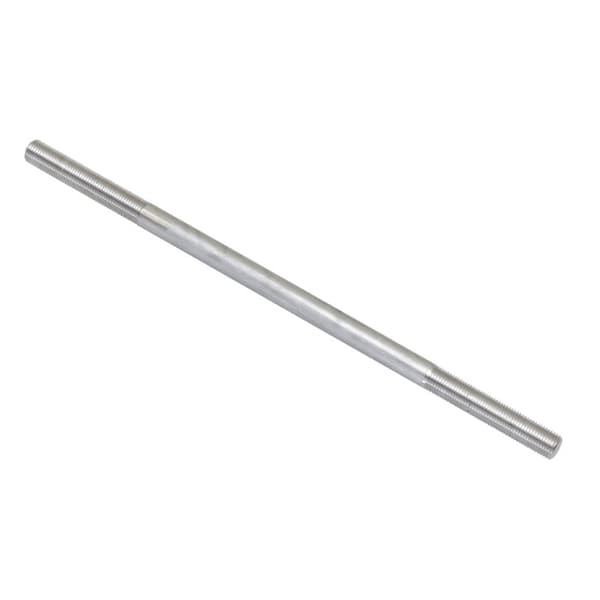 Both Ends Threaded Connect Rod, 5/16-24 ExtThrd, 18 Lg Stl Zn, 5/16-24, 18, 12L14, Zinc Plt Finish