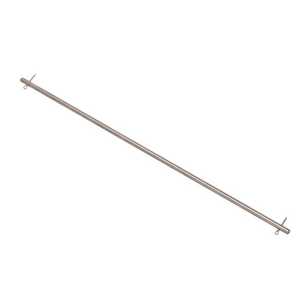 Long Pin, 2 Cotters, 1/4X16, 18-8 SS