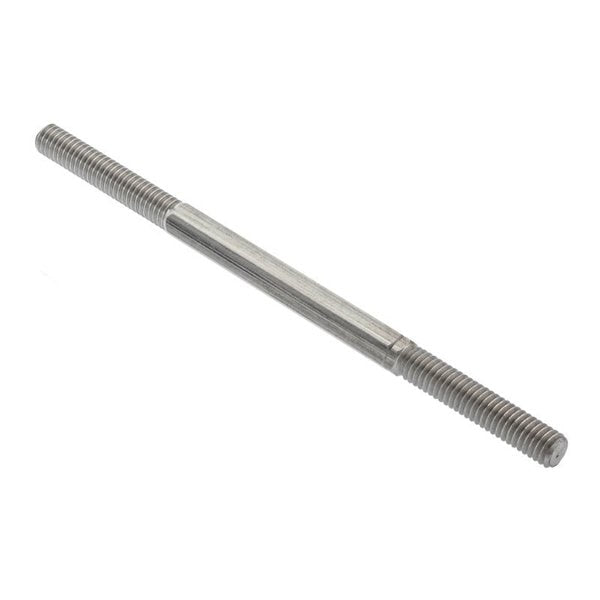 Turnbuckle Conn Rod, 1/4-28, 6 OAL Alum