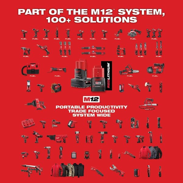 Cordless Combination Kit, 12.0V, Li-Ion