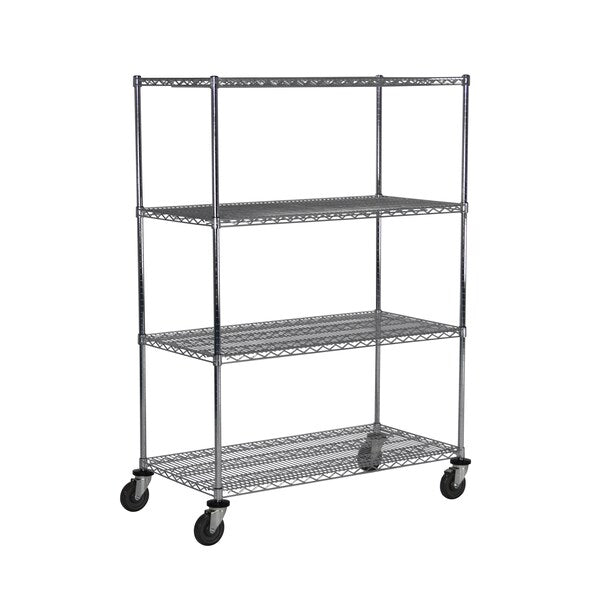 MB Unit, w/Casters, 4-Shelf, 24x48x69
