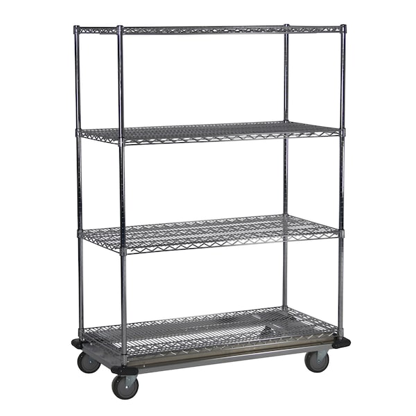 MD Unit, w/Casters, 4-Shelf, 24x48x70