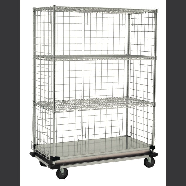 MED-SD Unit, w/Casters, 4-Shelf, 18x60x81