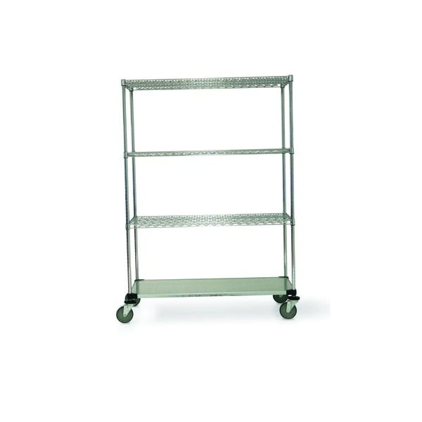 M-SD Unit, w/Casters, 4-Shelf, 24x36x80