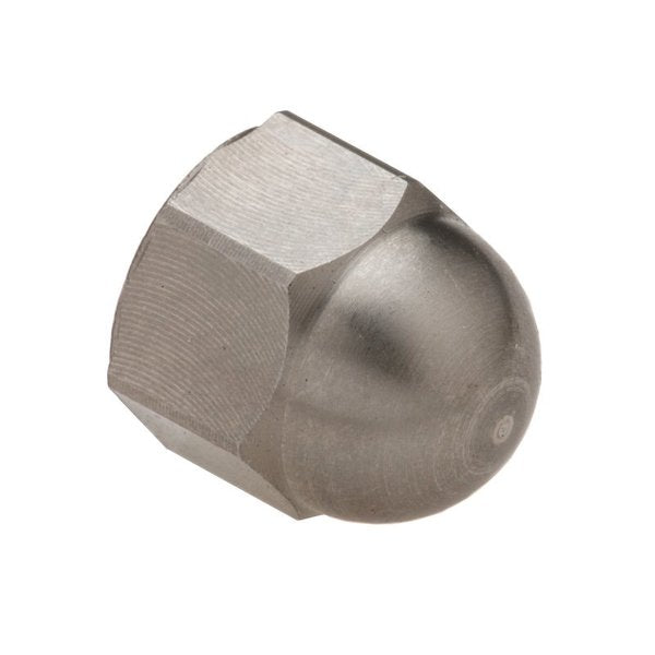 Standard Crown Acorn Nut, #5-40, 18-8 Stainless Steel, Plain, 11/32 in H