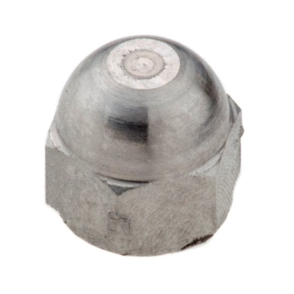 Acorn Nut, #2-56, 316 Stainless steel, Plain, 3/16 in H