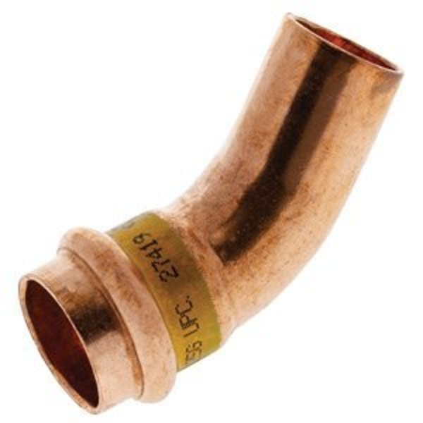Press Couplings, Copper, 4-13/32