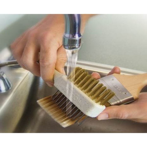 Paint Brush Comb, 8 in. L, Tan
