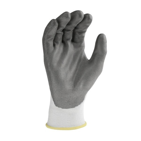 Cut Resistant Coated Gloves, A2 Cut Level, Polyurethane, S, 1 PR
