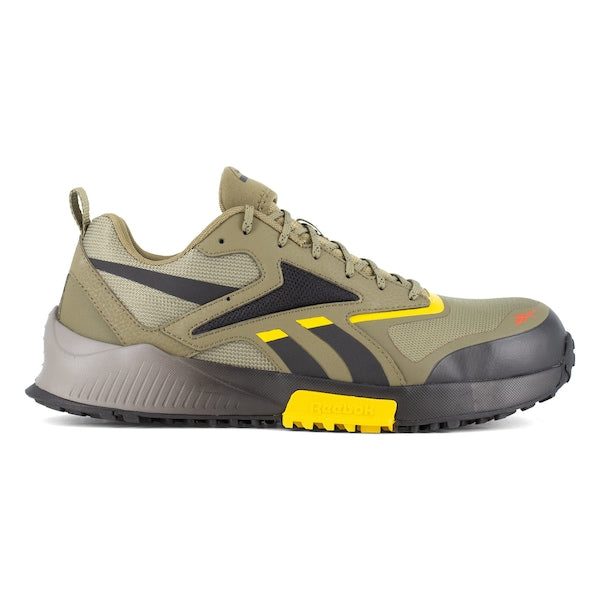 Mens Army Green Comp Toe Trail Runni, PR