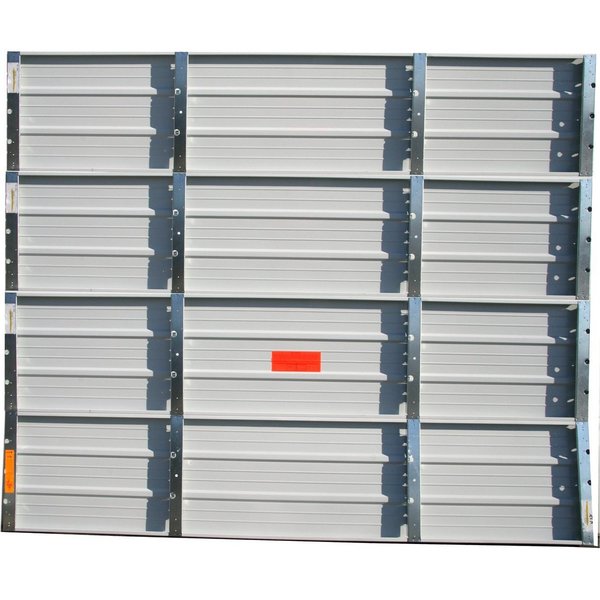 Dock Door Smooth Wht Glvnzd Stl, Painted